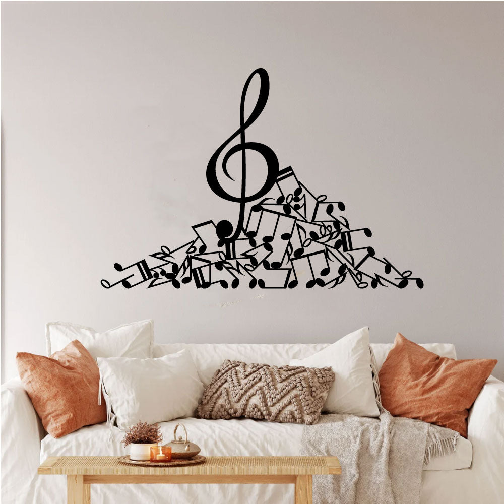 Music Notes Vinyl Wall Decal