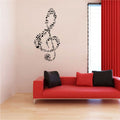 Music Notes Vinyl Wall Decal