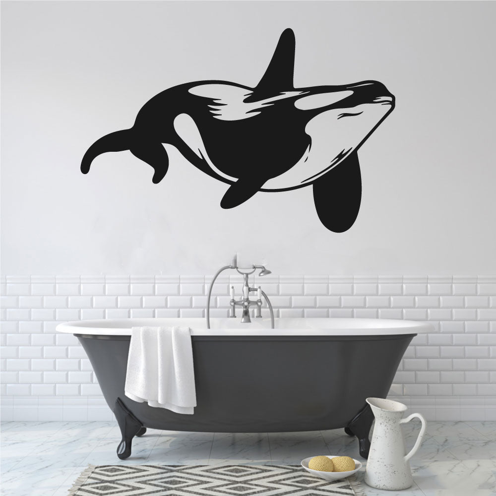 Orca Killer Whale Vinyl Wall Decal