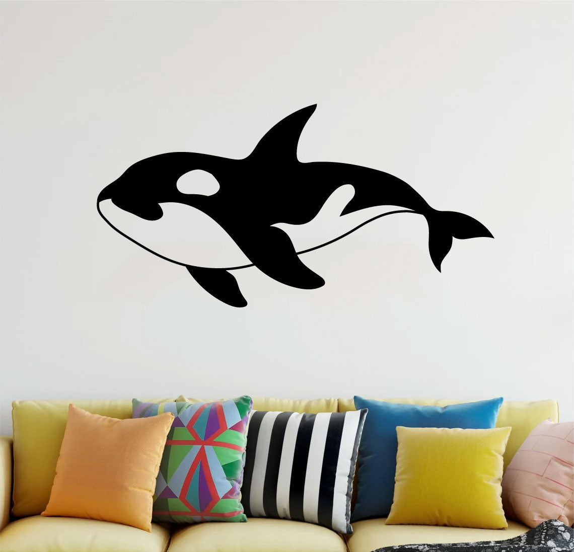 Orca Killer Whale Vinyl Wall Decal