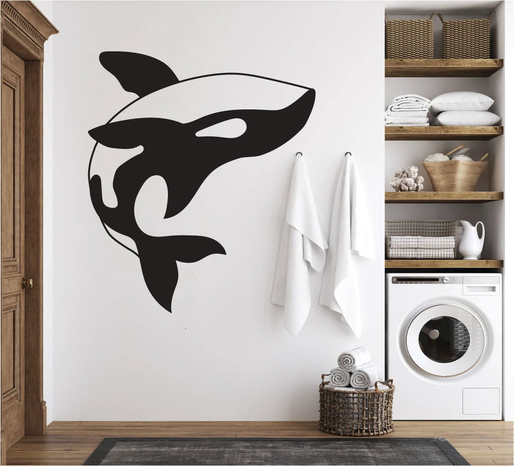 Orca Killer Whale Vinyl Wall Decal