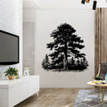 Pine Trees Vinyl Wall Decal