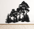 Pine Trees Forest Vinyl Wall Decal