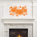 Pumpkin Patch Silhouette Vinyl Wall Decal