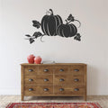 Pumpkin Silhouette Vinyl Wall Decal