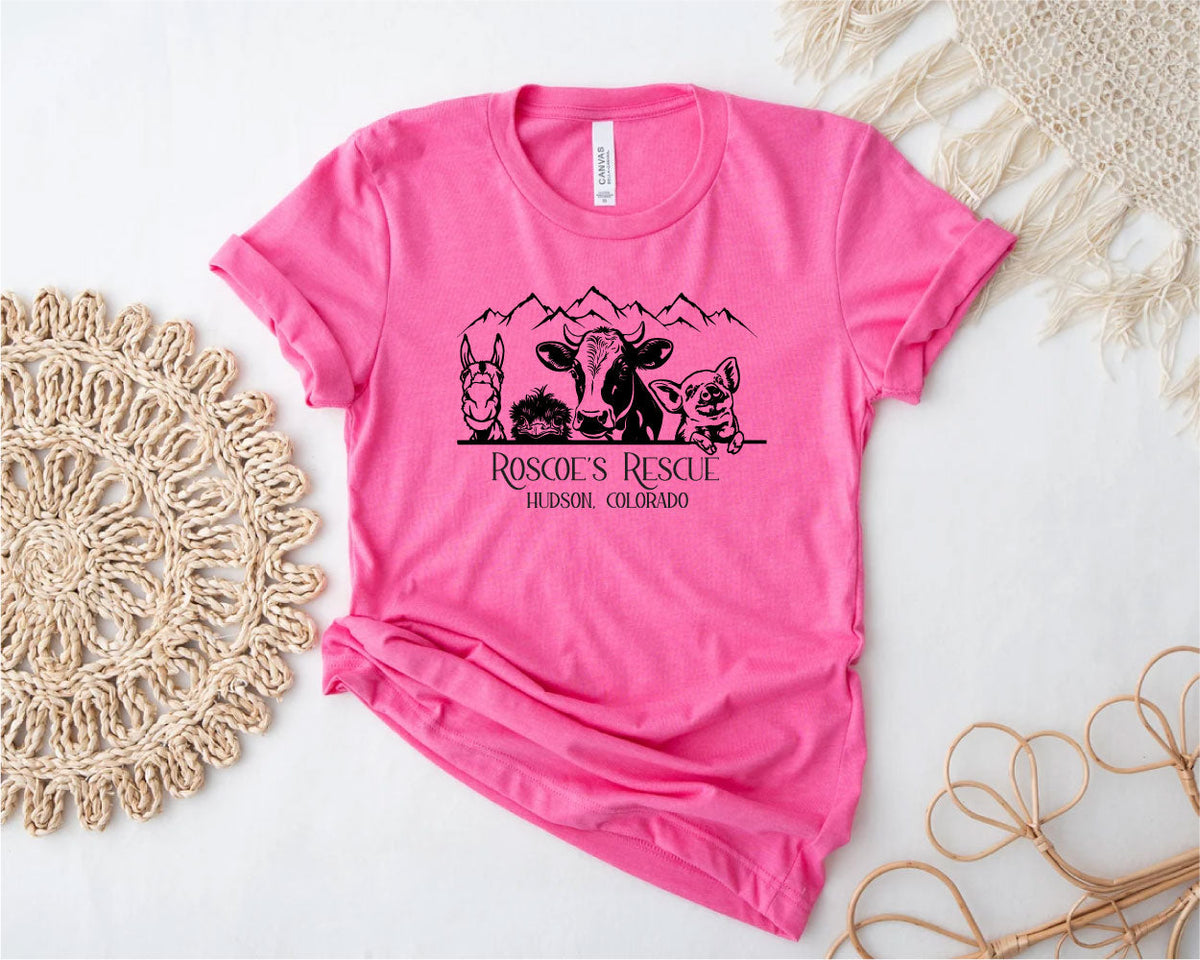 Roscoe's Rescue Crew Neck T-Shirt