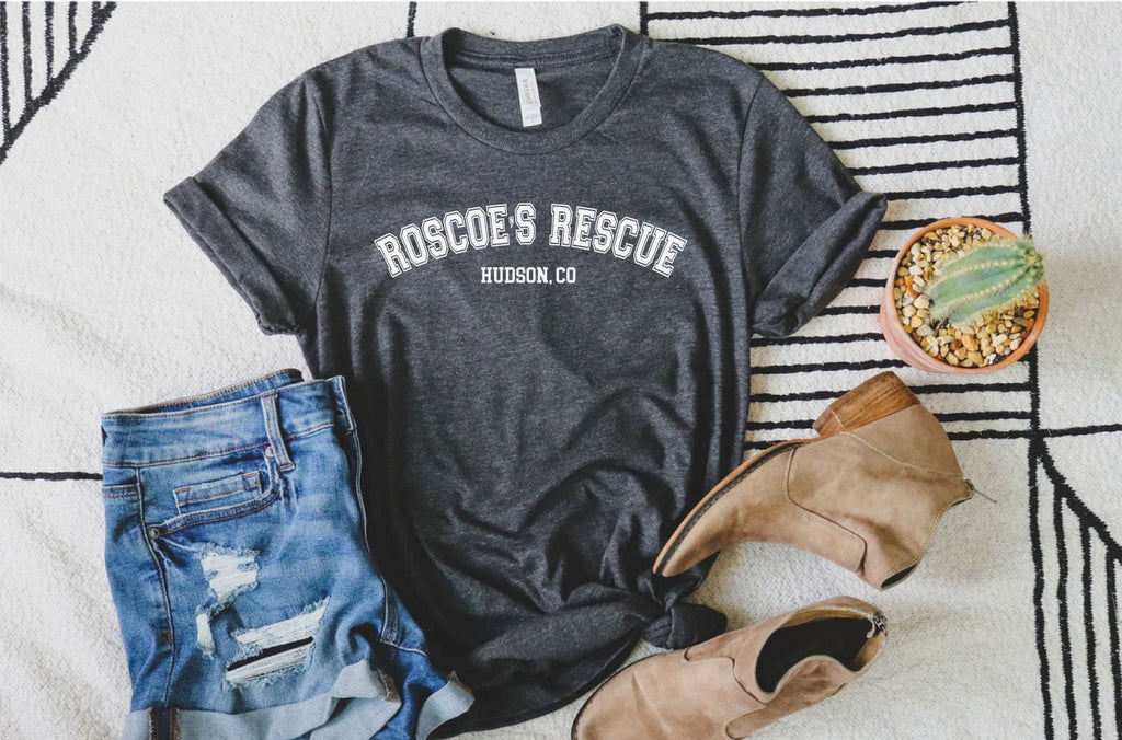 Roscoe's Rescue Crew Neck T-Shirt