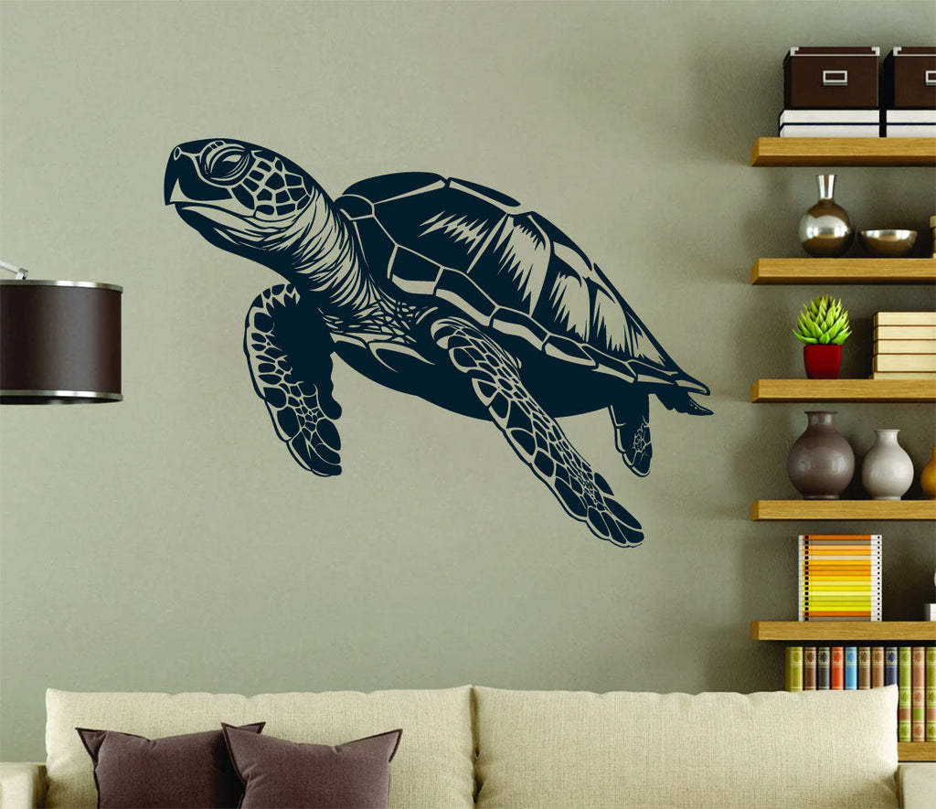 Sea Turtle Vinyl Wall Decal