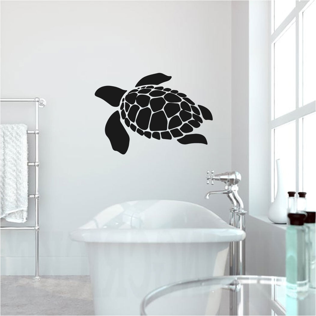Ocean Tropical Sea Turtle Vinyl Home Décor Wall Decal 