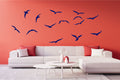 Tropical Seagull Bird Silhouettes Coastal Vinyl Wall Decal