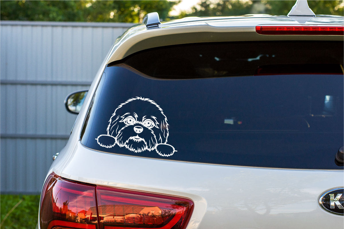 Shih Tzu Vinyl Decal Sticker