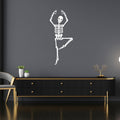 Skeleton Ballerina Ballet Dancing Vinyl Wall Decal