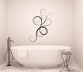 Swirls Vinyl Home Decor Wall Decal 