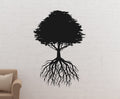 Tree and Roots Vinyl Wall Decal