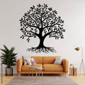 Tree and Roots Vinyl Wall Decal