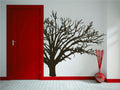 Tree Half Silhouette Vinyl Wall Decal