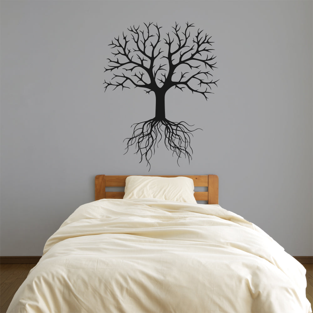 Tree and Roots Vinyl Wall Decal