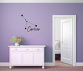 Cancer Zodiac Constellation of Stars Vinyl Wall Decal
