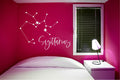 Sagittarius Zodiac Constellation of Stars Vinyl Wall Decal