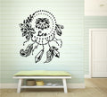Leo Zodiac Astrology Dreamcatcher Vinyl Wall Decal