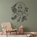 Libra Zodiac Astrology Dreamcatcher Vinyl Wall Decal