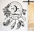 Sagittarius Zodiac Astrology Dreamcatcher Vinyl Wall Decal