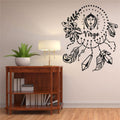Virgo Zodiac Astrology Dreamcatcher Vinyl Wall Decal
